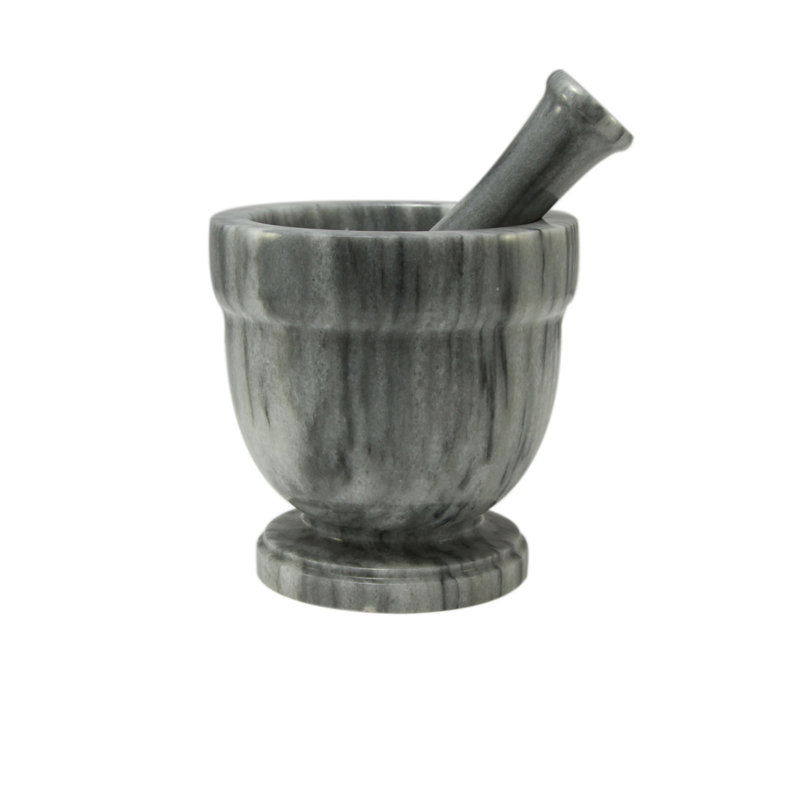 Asclepius Marble Mortar And Pestle Set