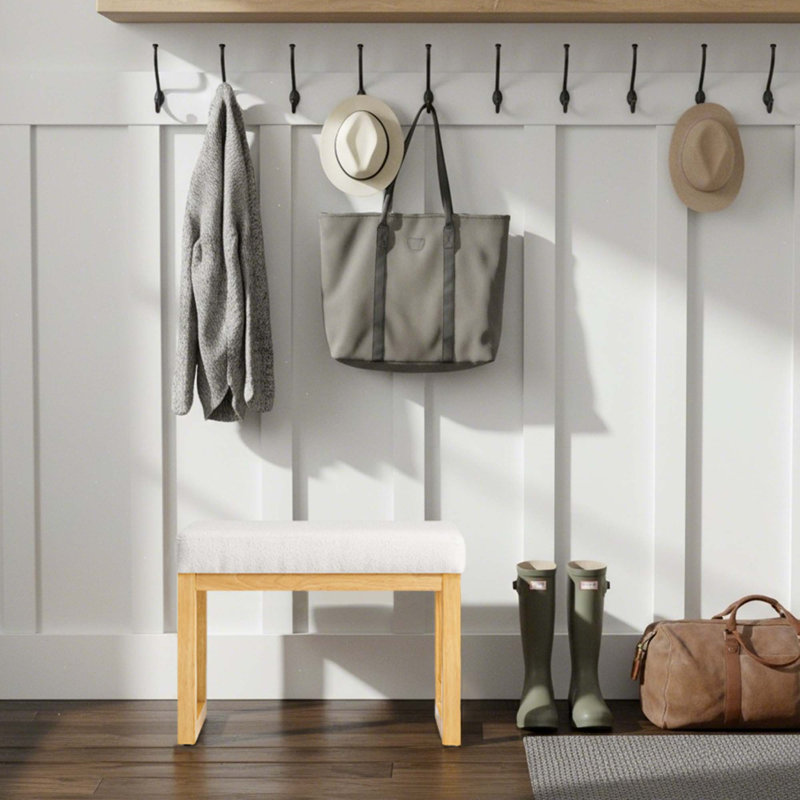 Banc à langer rembourré Modern, Beige