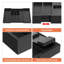 Bambou-Argenterie-Tiroir-Organisateur-Cuisine, Porte-ustensiles extensible Porte-ustensiles Couvertures de rangement réglables-733356311