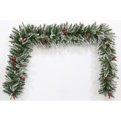 106'' in. Faux Pine Garland