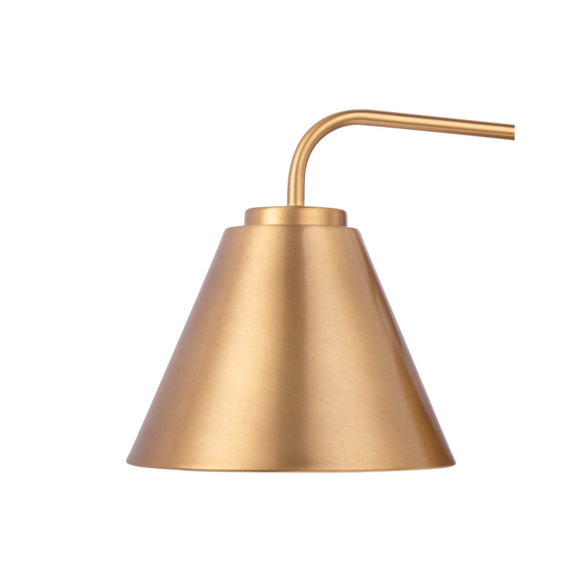 Emeilia Modern 3-Light Vanity Light, Gold