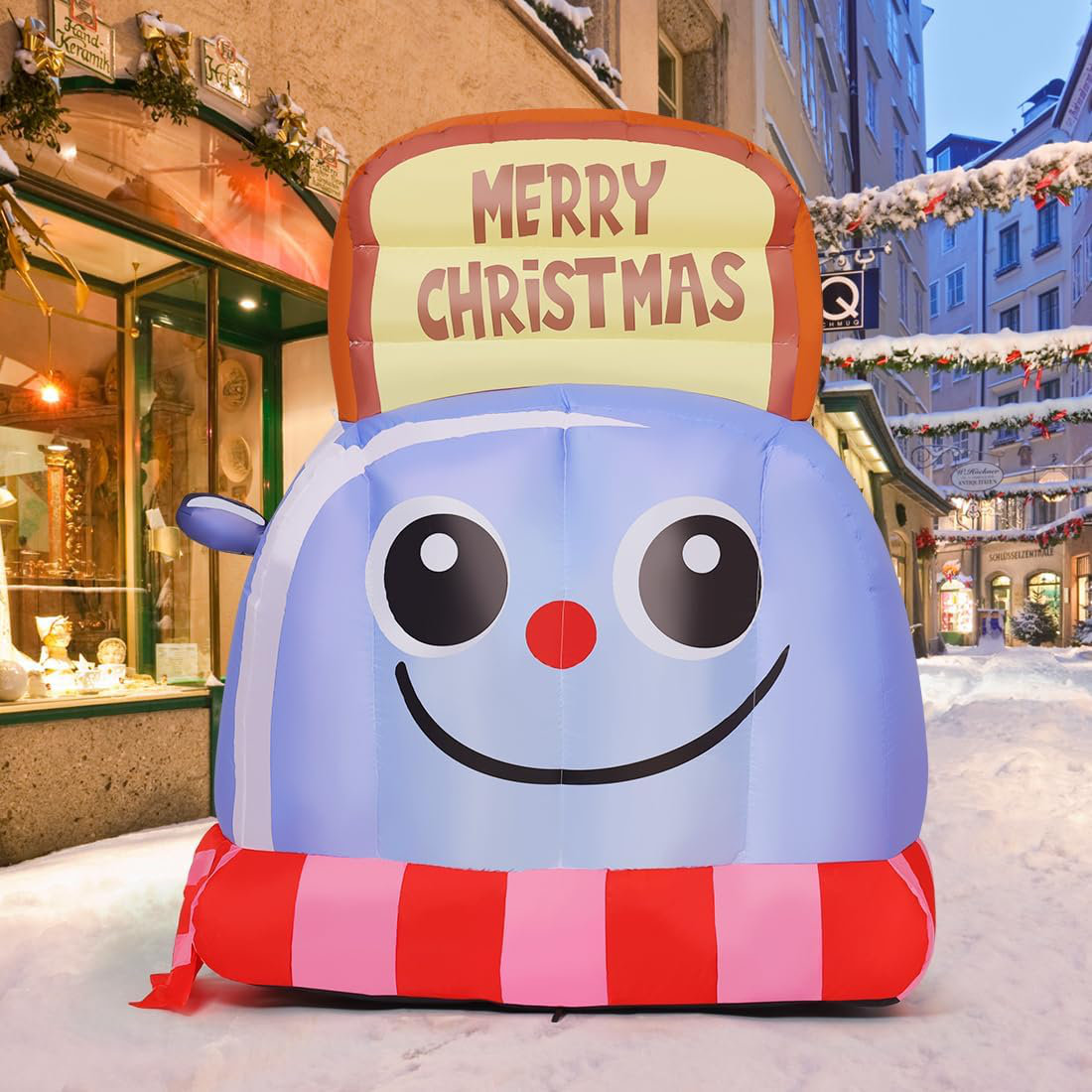 The Holiday Aisle® Christmas Inflatable 5.2 FT Christmas Inflatables