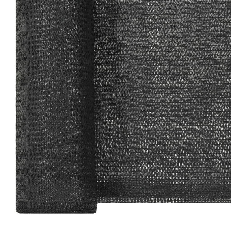 Bandini High-density Polyethylene Screen for Pergola, Black, 78.7" W x 393.7" L