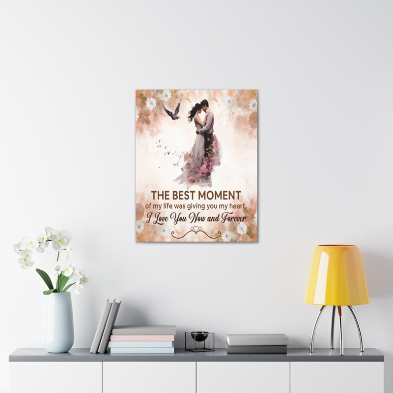Wall Art on Canvas, 12cm H x 16cm W