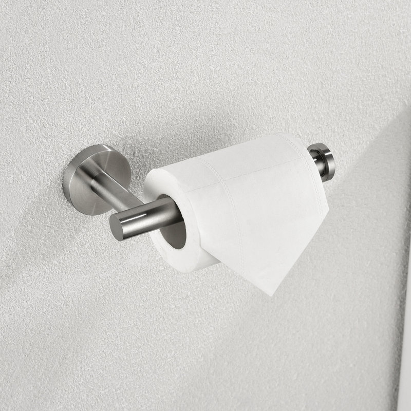 Porte-serviettes de salle de bain mural 5 pièces - Nickel brossé, aluminium, aspect moderne, rouille, utilisation multifonctionnelle dans les salles de bain et au-delà, facile à installer 5 pour l'apparence, rouille, baignoire polyvalente, chambre à coucher,