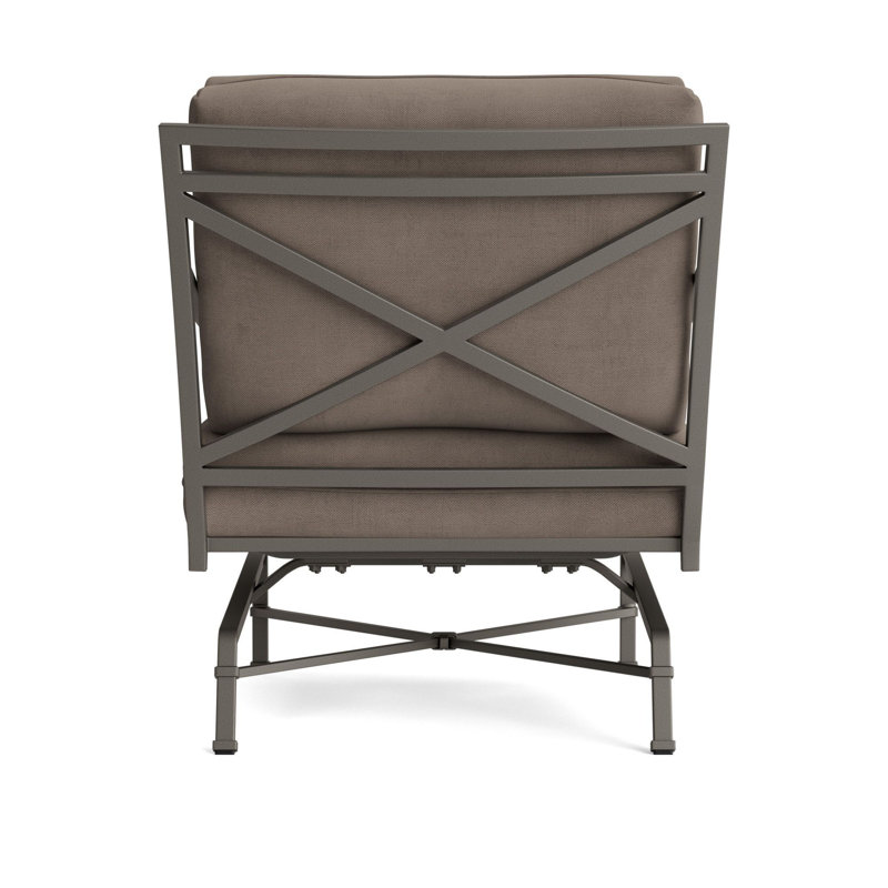 Venetian Outdoor Lounge Chair, Mica, Fusion Charcoal