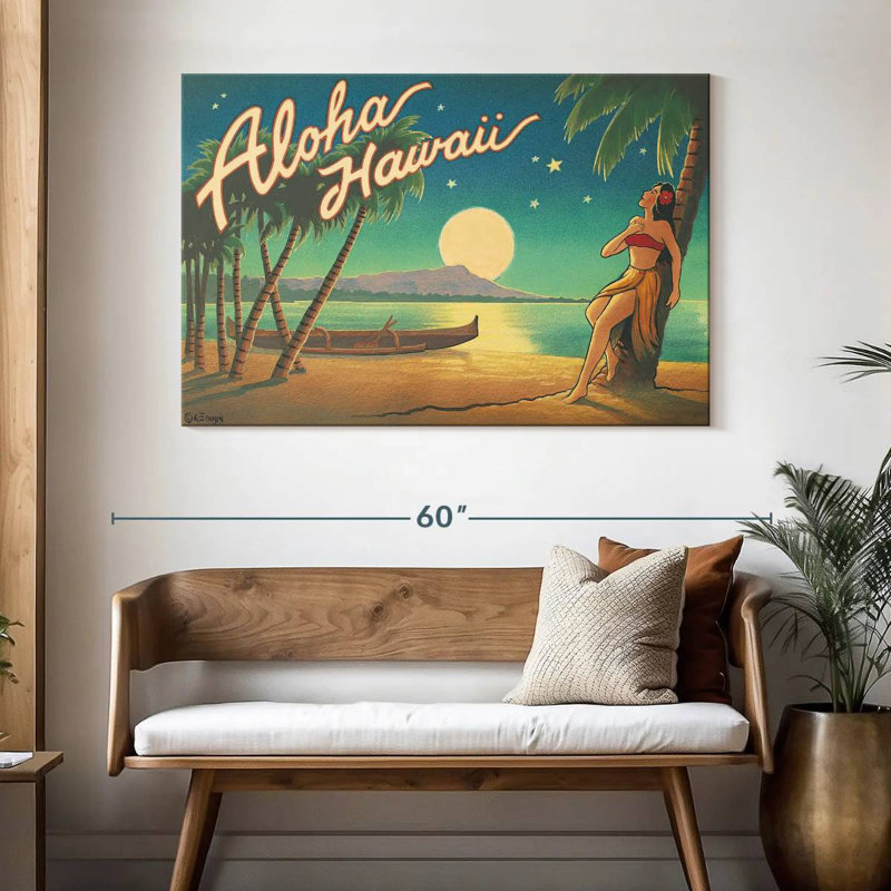 Gillard Aloha Hawaii III, H 32 po x l 48 po