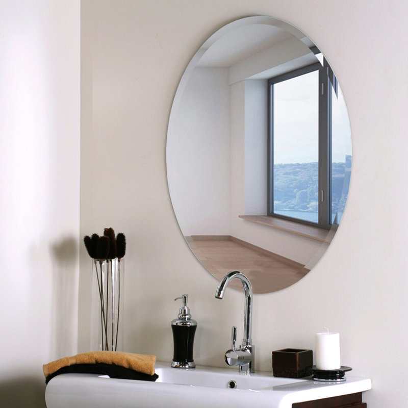 Raiquan Oval Wall Mirror, 40cm x 60cm