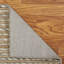 Tapis rayé touffeté à la main en laine / jute Vitagliano-29144664
