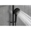 Matte Black Handheld Shower With 59-inch Hose & 28-inch Slide Bar, Stainless Steel Created, Adjustable For Optimal Position Alignment, Intense Water Current Performance, Nozzles Unclogged Flow