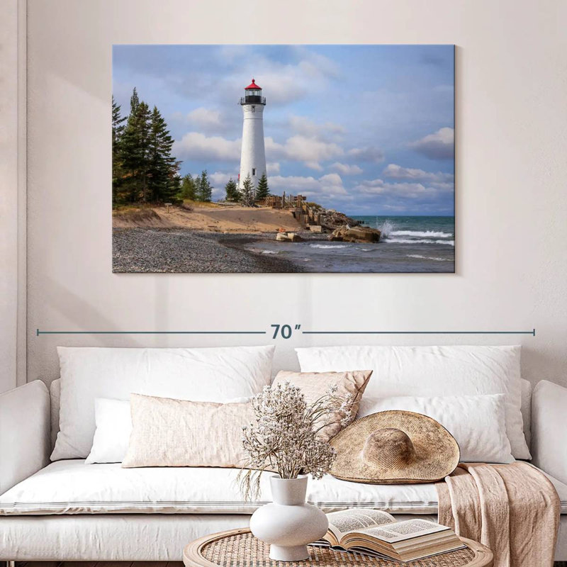 Phare d'Aletra, H 32 po x l 48 po