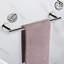 Ensemble de quincaillerie de salle de bain 5 pièces - Porte-serviettes en acier inoxydable 304, porte-papier hygiénique et 3 crochets multifonctionnels - Finition chromée durable et résistante à la rouille