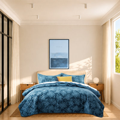 Modern Embossed Velvet Bedspread Set – Lightweight All-Season Quilt with Pillowcases