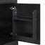 Meuble-lavabo simple 20 po avec porte à fermeture douce, support de rangement et tablette réglable-948257184