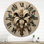 Horloge murale Reliford