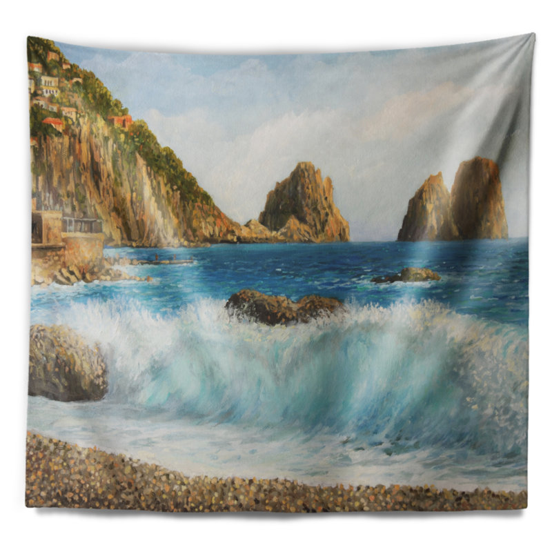 Polyester Tapestry, 50" H x 60" W
