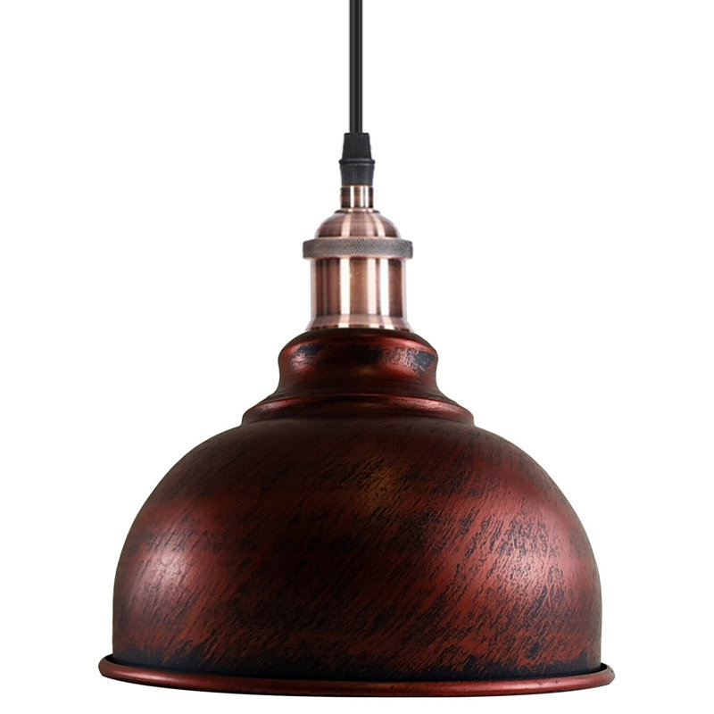 Barone 1 - Light Rustic Red Pendant