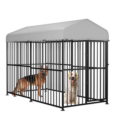 MoNiBloom Parc extérieur en métal pour chien avec cage et chenil pour  animaux et Commentaires - Wayfair Canada