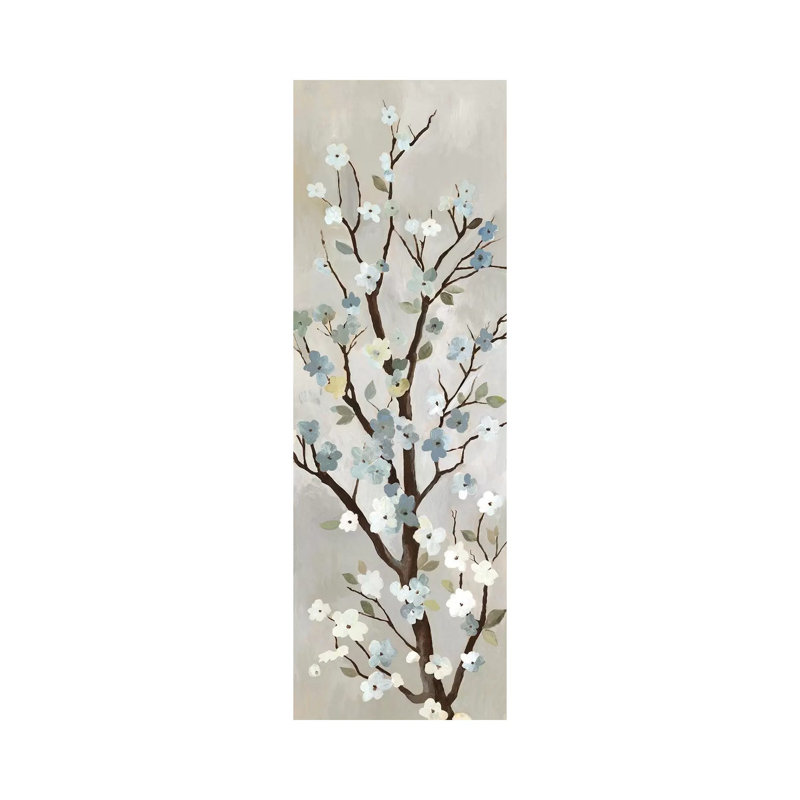 Blossom I by PI Studio - Wrapped Canvas Painting, 30.48 cm H x 91.44 cm W x 1.91 cm D