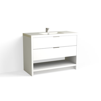 Vue 48" W Freestanding Single Bathroom Vanity