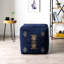 Repose-pieds rembourré en velours Turkish Luxury