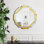 Miroir décoratif hélicoïdal 24 "sans cadre Helicoïde pour salle de bain, vestibule, chambre à coucher, salon