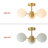 Jaquith Glass Semi Flush Mount