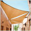 Toile d'ombrage triangulaire Colourtree avec trousse de quincaillerie d'installation-92296158-58148944