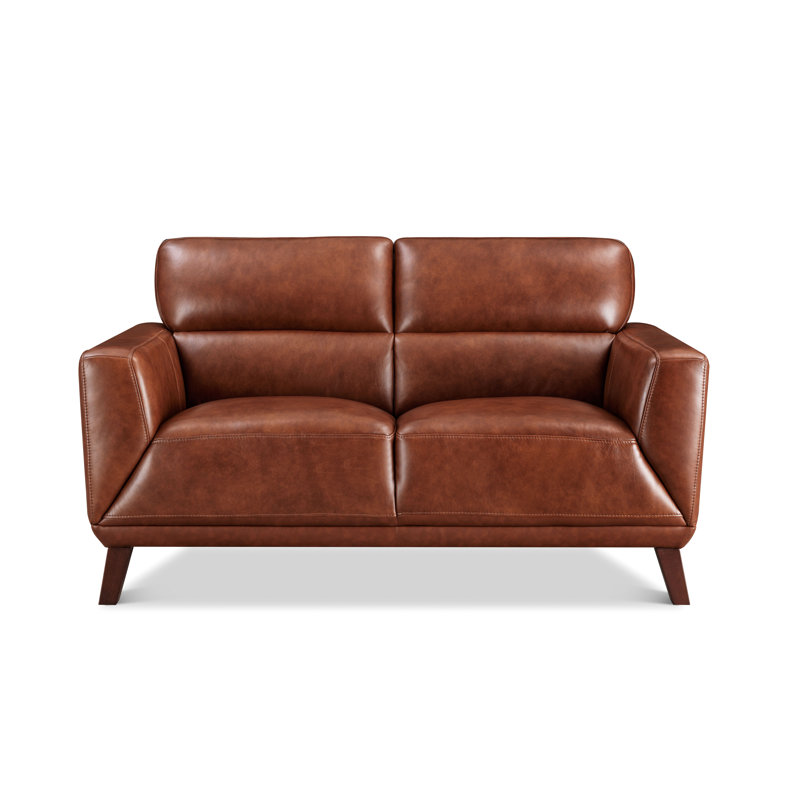  Causeuse en cuir fleur Jake