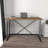 Modern Study Desk with Metal Legs, Walnut & Black Finish, 47.2 x 29.5 x 23.6 Inches | 100% Melamine Coated Particle Board, Thickness: 0.7 Inches | Stylish & Functional for Home Office & Study Spaces-1716573709