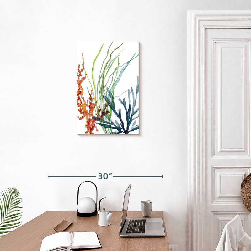 Brampt Ocean Garden I, 24" H x 16" W
