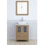  Ensemble de meuble-lavabo simple 24 "avec miroir-106870232