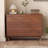 Walnut Solid Wood Accent Cabinet