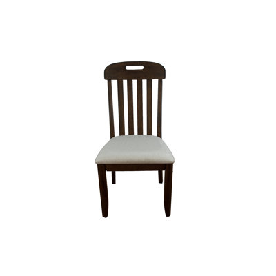 Statesville Slat Back Casual Dining Chair -  Millwood Pines, F4CFC41071304E21A2A9BFF7D62C7B7B