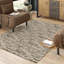 Tapis abstrait en jute / sisal tissé à la main Ferrera-112145648
