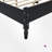 Bohemian Wooden Platform Bed With Natural Rattan Headboard And Arc Design-107820863-107820867