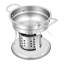 Mini réchaud à casseroles en acier inoxydable 4 pièces Shabu Shabu