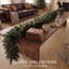 270cm (9ft) Christmas Garland, Prelit with Warm LED Lights & Timer, with Pine Cones & Branche