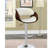 Ecru and Adjustable Bar Stool