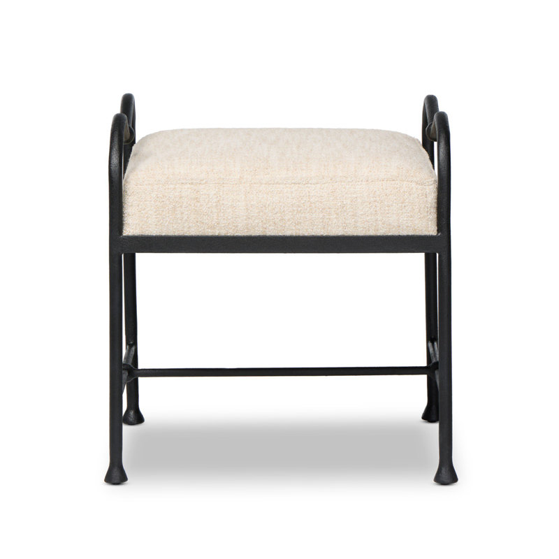 Tabouret d'appoint Maron Leona - crème Yuma