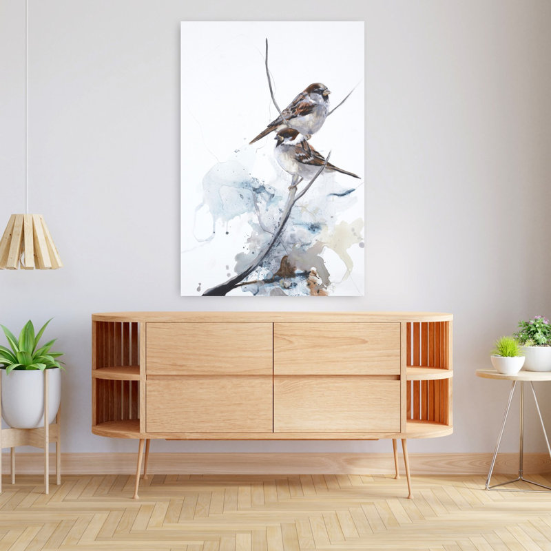 Art animalier contemporain Curiosity 1, H 48 po x l 32 po