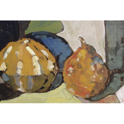 Pumpkin Still Life II by Erin McGee Ferrell - Wrapped Canvas Painting