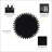Vintage Wood Round Hanging Gear Shape Decorative Mirror Patchwork Effect With Large-Size Mirrors Individually On Art Walls-1534464854-1534464855