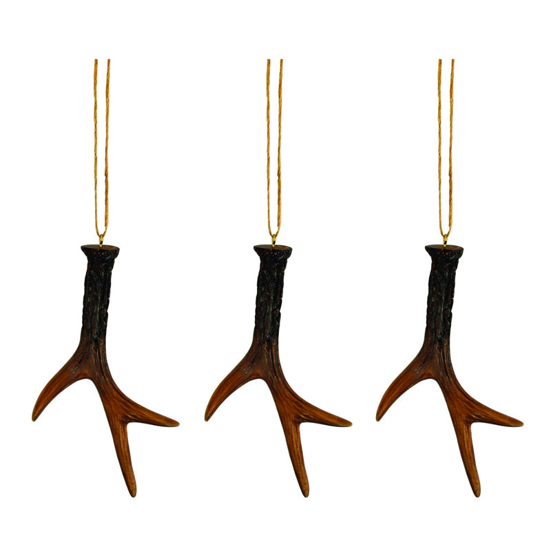 Ornement en résine antler, Naturel