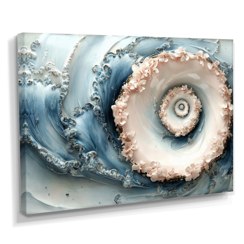 Mechling - Abstract Large Wall Art, H 30 po x l 40 po, Toile tendue sur cadre, Ne s’applique pas