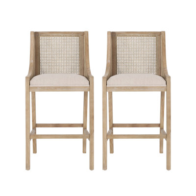 Yaritza Solid Wood 30" Bar Stool
