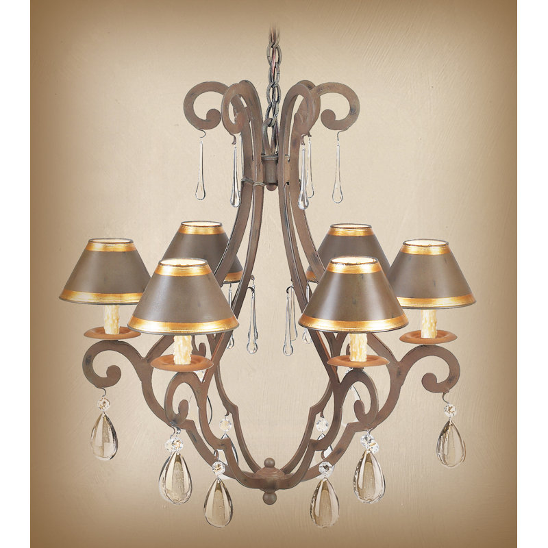 Amandine 6 - Light Chandelier