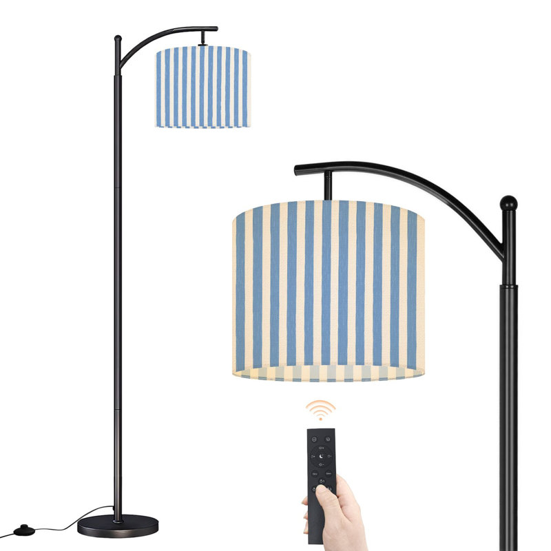 Lampe sur pied à arc avec abat-jour réglable Classic French French