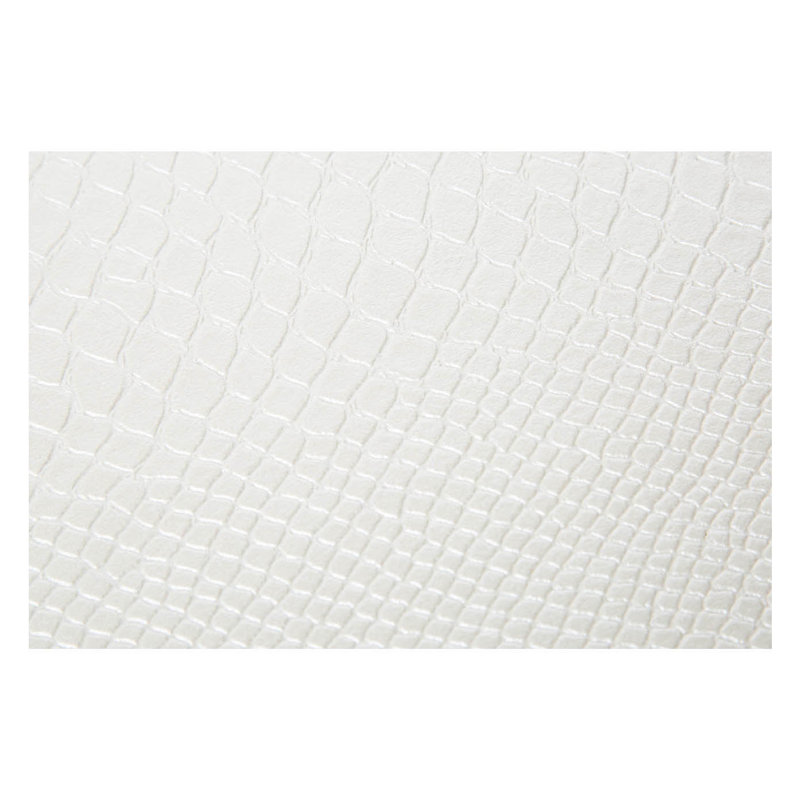 Edmondson Leather / Faux Leather Tray, Cream