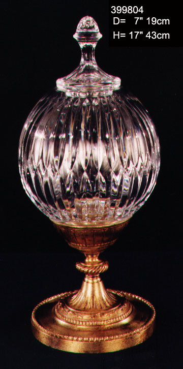 Metal Hurricane, Antique French Gold